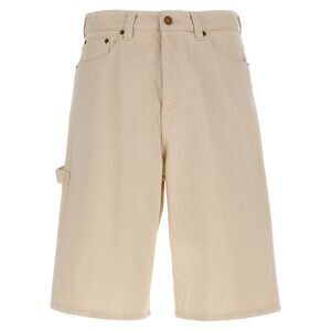 A.P.C. Beige Cotton Bermuda Men's Shorts